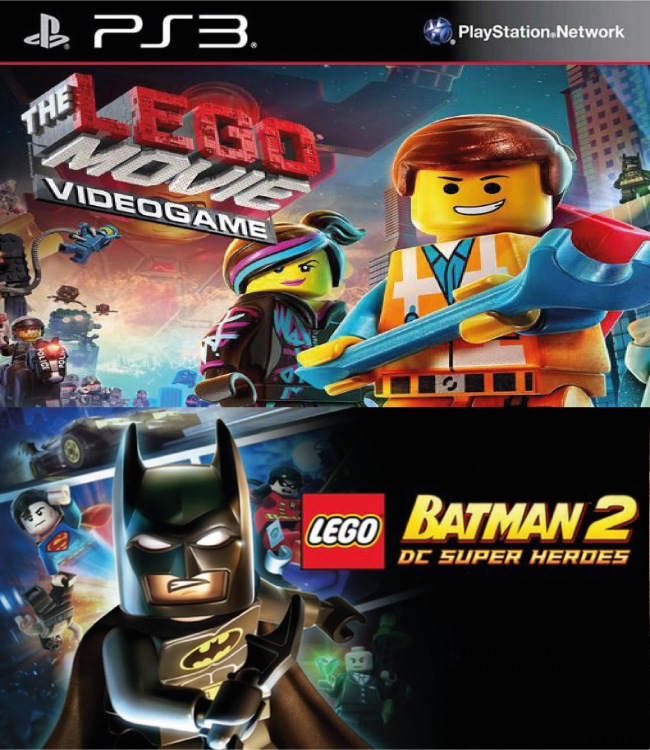 2 juegos en 1 LEGO Pelicula El Videojuego Mas LEGO Batman 2 DC Super Heroes  PS3 | Juegos Digitales Chile | Venta de juegos Digitales PS3 PS4 Ofertas